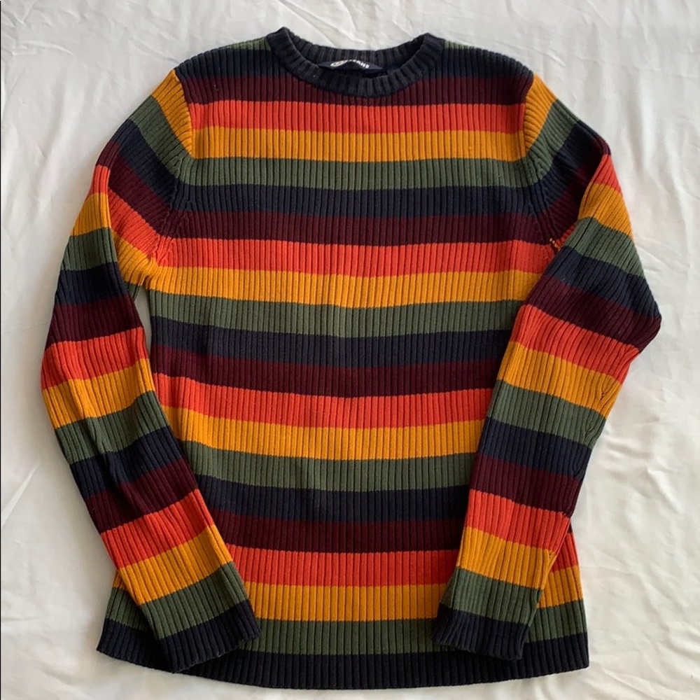 Vintage 90’s Rue 21 Striped Sweater L